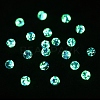 20Pcs Handmade Luminous Lampwork Beads LAMP-YW0001-21-4