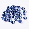 Diamond Shape Glass Rhinestone Cabochons RGLA-J007-8mm-06-1