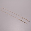 Zinc Alloy Eyeglasses Chains AJEW-TAC0028-12KCG-1