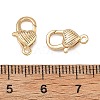 SHEGRACE Brass Lobster Claw Clasps XGRQ58221-767G-3