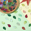120Pcs Transparent Glass Pendants GLAA-YW0004-71-4