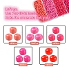 1900Pcs 5 Colors Baking Paint Glass Seed Beads SEED-YW0001-76A-2