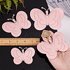 3Sets 3D Butterfly PVC Mirrors Wall Stickers DIY-CN0001-85A-3