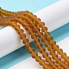 Transparent Glass Beads Strands EGLA-A044-T4mm-MD02-2