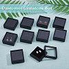 Acrylic Square Loose Diamond Box with Visible Window CON-WH0088-76B-02-6