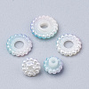 Imitation Pearl Acrylic Beads OACR-T004-10mm-07-3