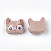 Resin Kitten Cabochons CRES-S363-27-2