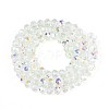 Transparent Glass Beads Strands X-EGLA-N016-6mm-06-2