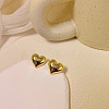 Heart Alloy Stud Earrings WG64463-25-1