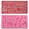 DIY Cake Decoration Silicone Molds BAKE-PW0008-14-1