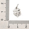 Brass Micro Pave Cubic Zirconia Pendants KK-Q001-12P-3