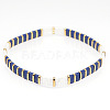 Bohemian Glass Seed Beaded Stretch Bracelets JM4508-31-1