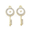 Alloy Enamel Pendants ENAM-B050-08G-2