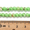 Assembled Synthetic Stone and Trochus Shell Beads Strands G-B128-08A-07-4