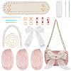 DIY Women's Bowknot Crossbody Bag Making Kits PURS-WH0005-58V-1