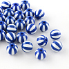 Strip Opaque Acrylic Beads SACR-R885-20mm-M-2