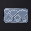 DIY Playing Card Theme Pendants Silicone Molds X-DIY-C076-01B-4
