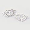 Alloy Rhinestone Links connectors ALRI-Q065-23S-2