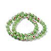 Round Millefiori Glass Beads Strands LK-P002-12-3