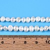 Natural Cultured Freshwater Pearl Beads Strands PEAR-T006-18B-5