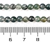 Natural Moss Agate Bead Strands G-J358-01-4mm-3
