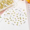 Ocean Themed Alloy Cabochons MRMJ-OC0001-29-5