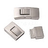 Non-Tarnish 304 Stainless Steel Bayonet Clasps STAS-I171-10P-1