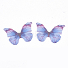 Polyester Fabric Wings Crafts Decoration X-FIND-S322-010A-04-2
