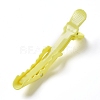 Plastic Alligator Hair Clips OHAR-WH0016-09D-2