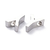 Tarnish Resistant 304 Stainless Steel Charms STAS-K216-41Y-P-2