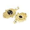 Natural Obsidian Pendants G-F786-07G-31-2