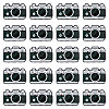 20Pcs Camara Enamel Pins JEWB-CA0001-86-1