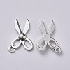 Mixed Tools Metal Charms Tibetan Style Alloy Pendants TIBEP-X0185-71AS-4