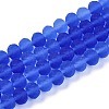 Transparent Glass Beads Strands EGLA-A044-T8mm-MD31-1