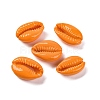 Baking Paint Cowrie Shell Beads SSHEL-M023-01C-1