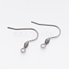 304 Stainless Steel Earring Hooks X-STAS-E074-42-1