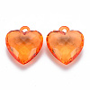 Transparent Acrylic Pendants TACR-T024-03B-921-2