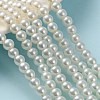 Baking Paint Pearlized Glass Pearl Round Bead Strands HY-Q003-6mm-02-1