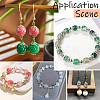350Pcs 5 Colors Alloy Bead Caps Enamel Settings FIND-PA0001-08-5