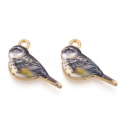 Printed Alloy Pendants ENAM-N056-205-1