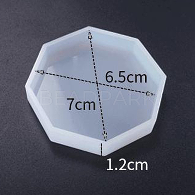 DIY Octagon Cup Mat Silicone Molds SIMO-PW0001-117A-02-1