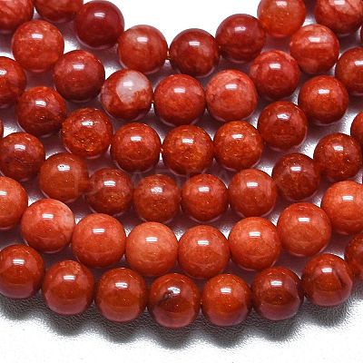 Natural Malaysia Jade Beads Strands G-L645-A01-4mm-09-1