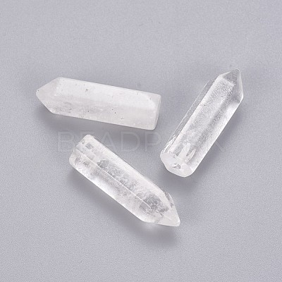 Natural Quartz Crystal Pointed Beads G-F614-08-1