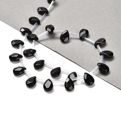 Natural Obsidian Beads Strands G-Q167-A09-01-1