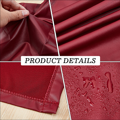 2Pcs Imitation Leather Sofa Armrest Covers AJEW-WH20070-167A-1