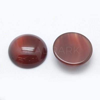 Natural Carnelian Cabochons G-E492-A-09-1