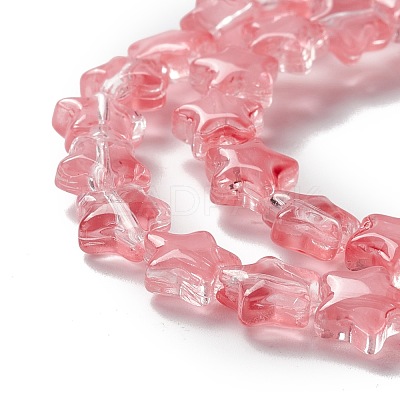 Transparent Glass Beads Strand GLAA-F112-02A-1
