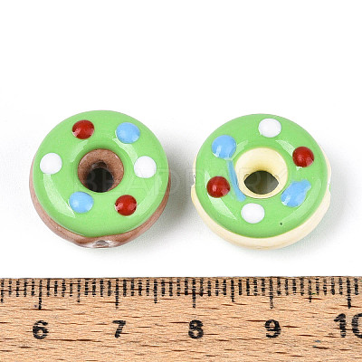 Handmade Porcelain Enamel Beads PORC-K003-09B-1
