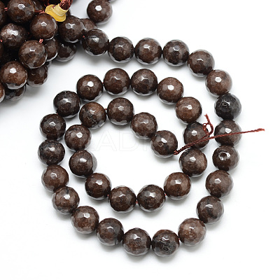 Natural White Jade Bead Strands X-G-R346-6mm-13-1