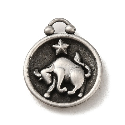 304 Stainless Steel Pendants STAS-L022-306AS-02-1